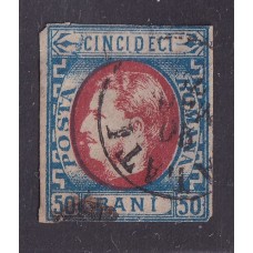 RUMANIA 1869 ESTAMPILLA CLASICA MUY LINDA 27.5 €